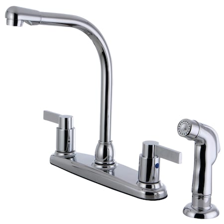 FB2751NDLSP 8-Inch Centerset Kitchen Faucet With Sprayer